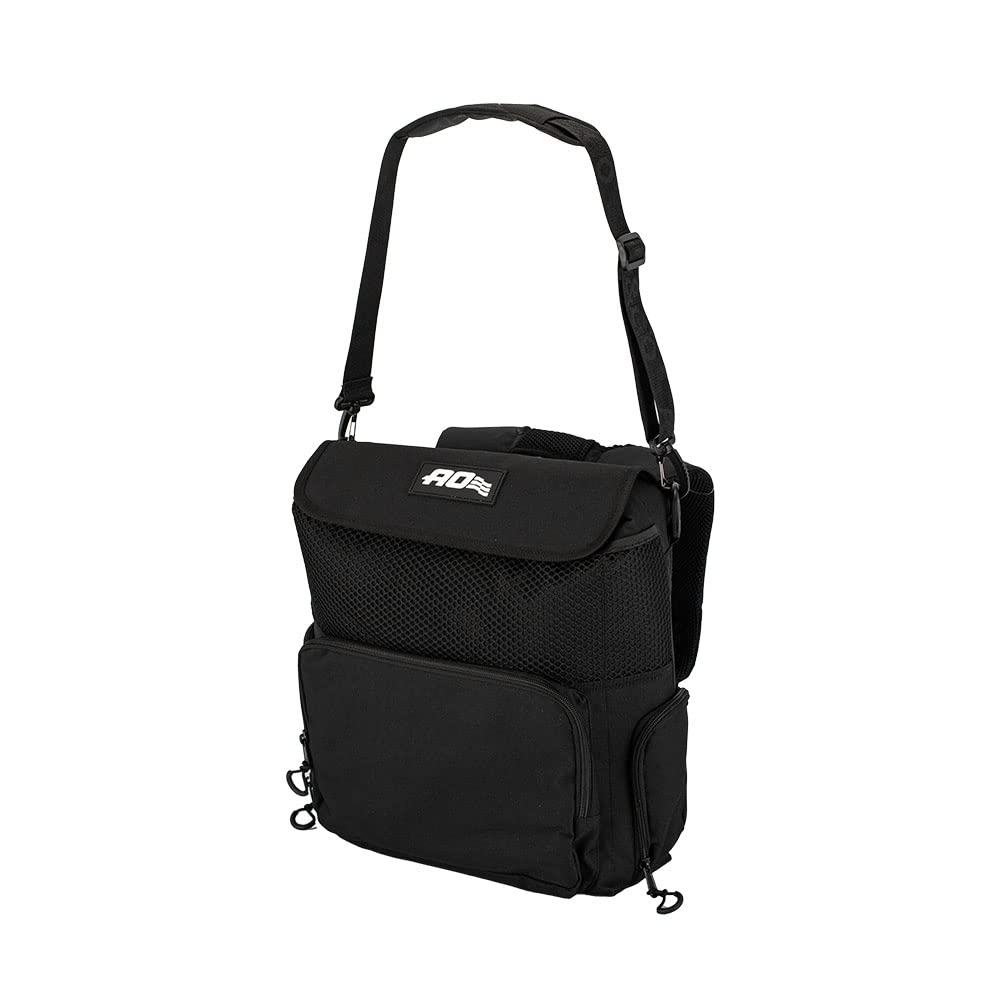 

AO Coolers Cooler Bag 18 Backpack Soft Cooler AOBPBK Black 18 BACKPACK BLACK Backpack Soft Cooler Bag Outdoor [Used] чёрный