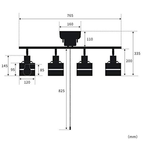 BELLED Ceiling 4 with Pull for 6 Tatami Wooden Stylish Ceiling Nordic Living Light, Lights, Switch, Mats, Shade, Lighting, Style, Room/Dining Room,