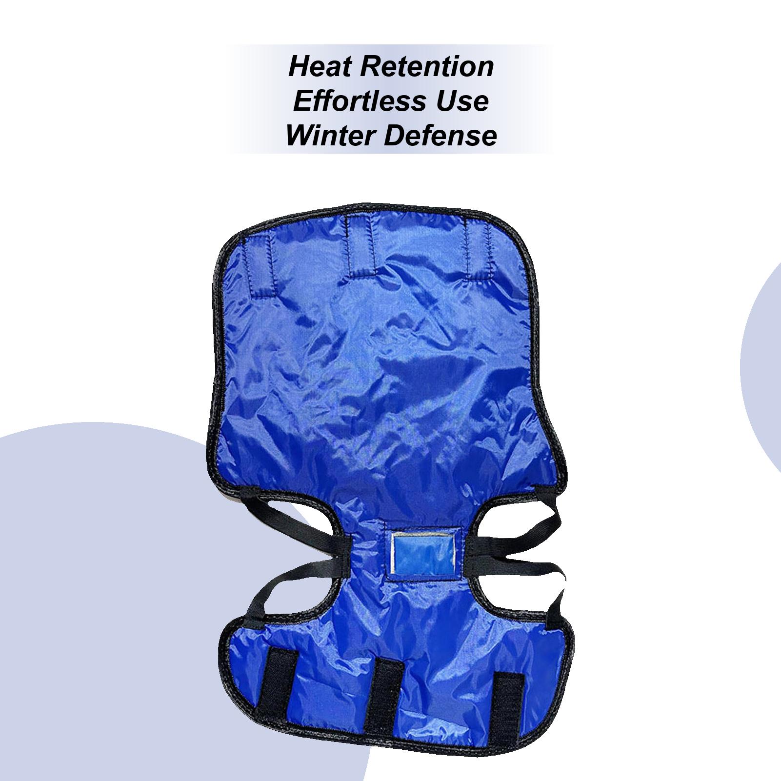 Calf Coats For Winter Waterproof Animal Warm Clothes Goat Jackets For Barn Pasture Winter Outdoor Grazing Night Protection Rainy blu