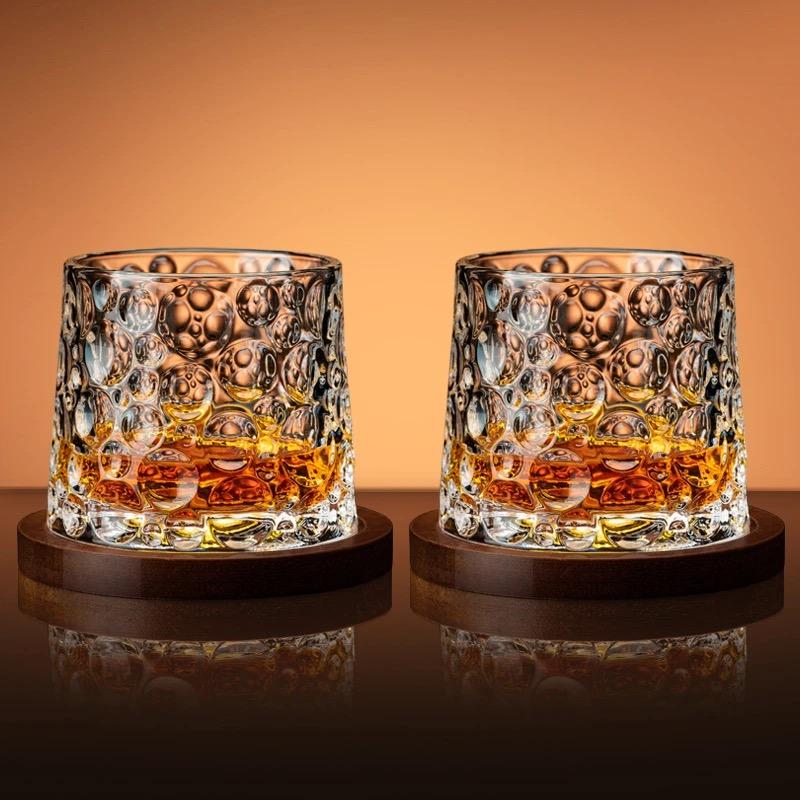 

New Stress-Relief Glass Cup, Coffee Cup, Premium Whisky, Juice & Milk Drinking Glass A 2pcs