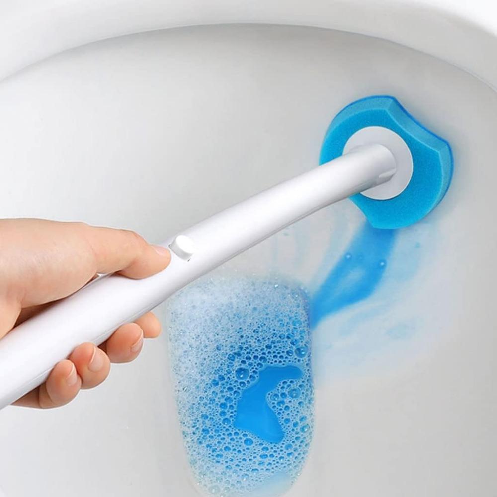 Einweg-Toilettenbürstenköpfe mit 3 Duftoptionen - Austauschbares Reinigungswerkzeug für Haushaltsbäder