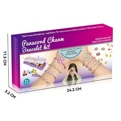 Handcrafted Bracelet Weaving Kit – Colorful Cords for Creative Play