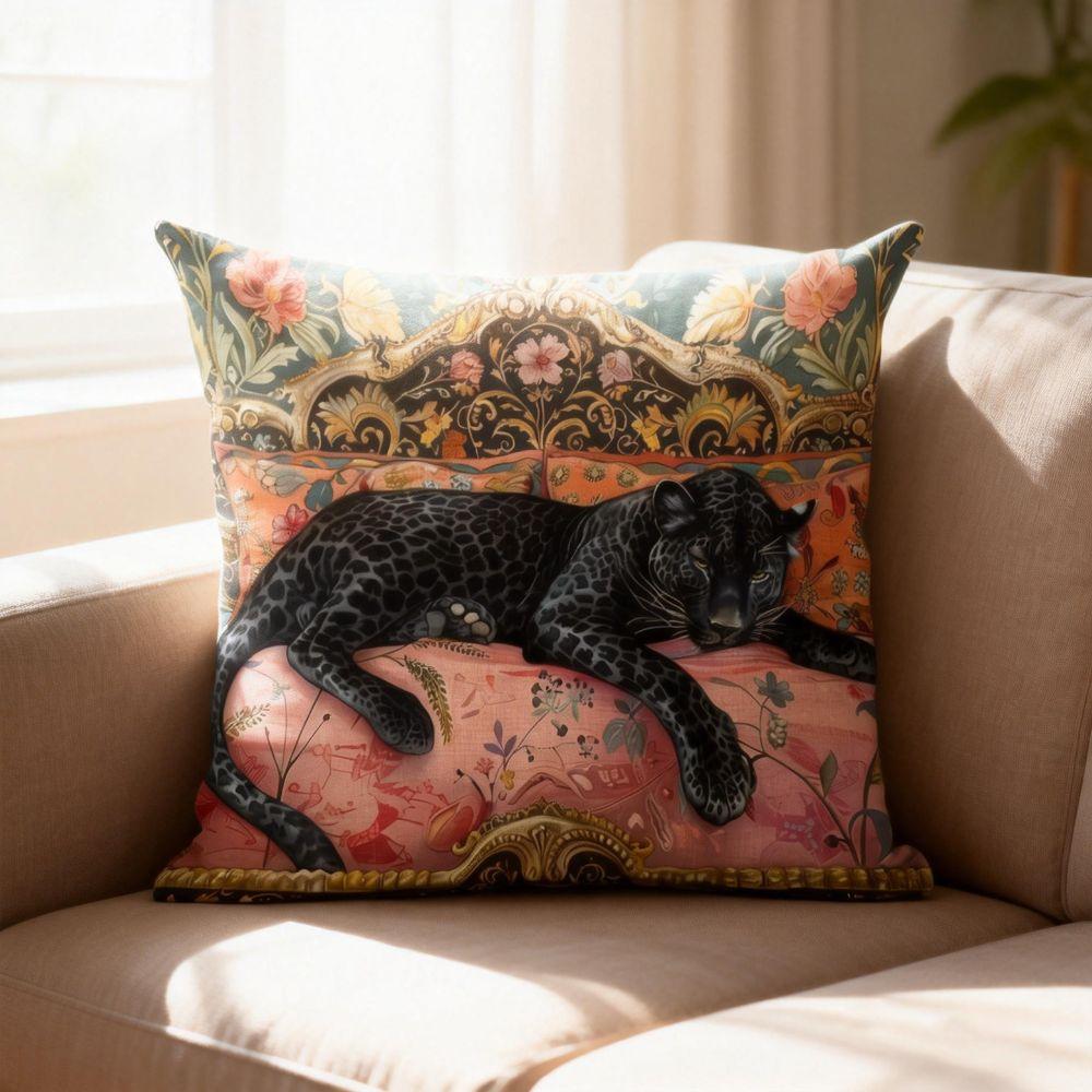 Vintage Cushion Cover Soft Material Decorative Pillowcase Creative Throw Cushion Car Interior