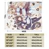Soft Warm Blanket Picnic Nekopara Cartoon Game Throw Blanket  Flannel Bedspread For Living Room Fashion Sofa Bed Cover
