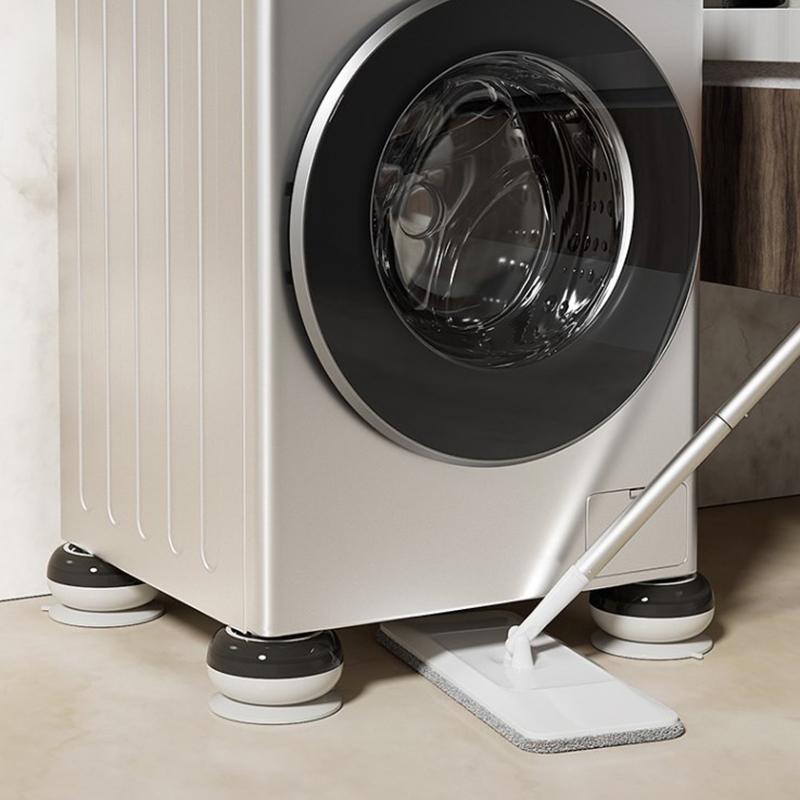 4Pcs Washing Machine Vibration Pads Anti Vibration Washing Machine Support Feet Stabilizer Washing Machine Base Foot Pads