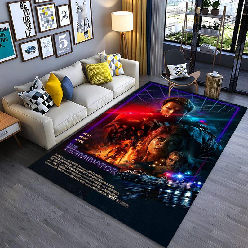 Terminator: Dark Fate - Battle Survival carpet Living room and bedroom mats floor mats Art Protective pad Doormat