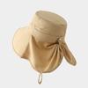 Large Brim Bucket Hat, Outdoor UPF 50+ UV Sun Protection Hat, Waterproof Breathable Face Neck Flap Cover Folding Sun Hat for Men, Women
