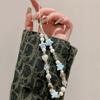INS Star Pearl Beads Phone wrist Srtap Chain Trendy Pendant Universal Accessories Bracelet Hanging Rope For Girl Pendant