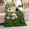 3D-Printed Classic Comic Theme Snoopy Fluffy Blanket Home Decor Collection: Sofa Throws & Shawls, Camping Blankets