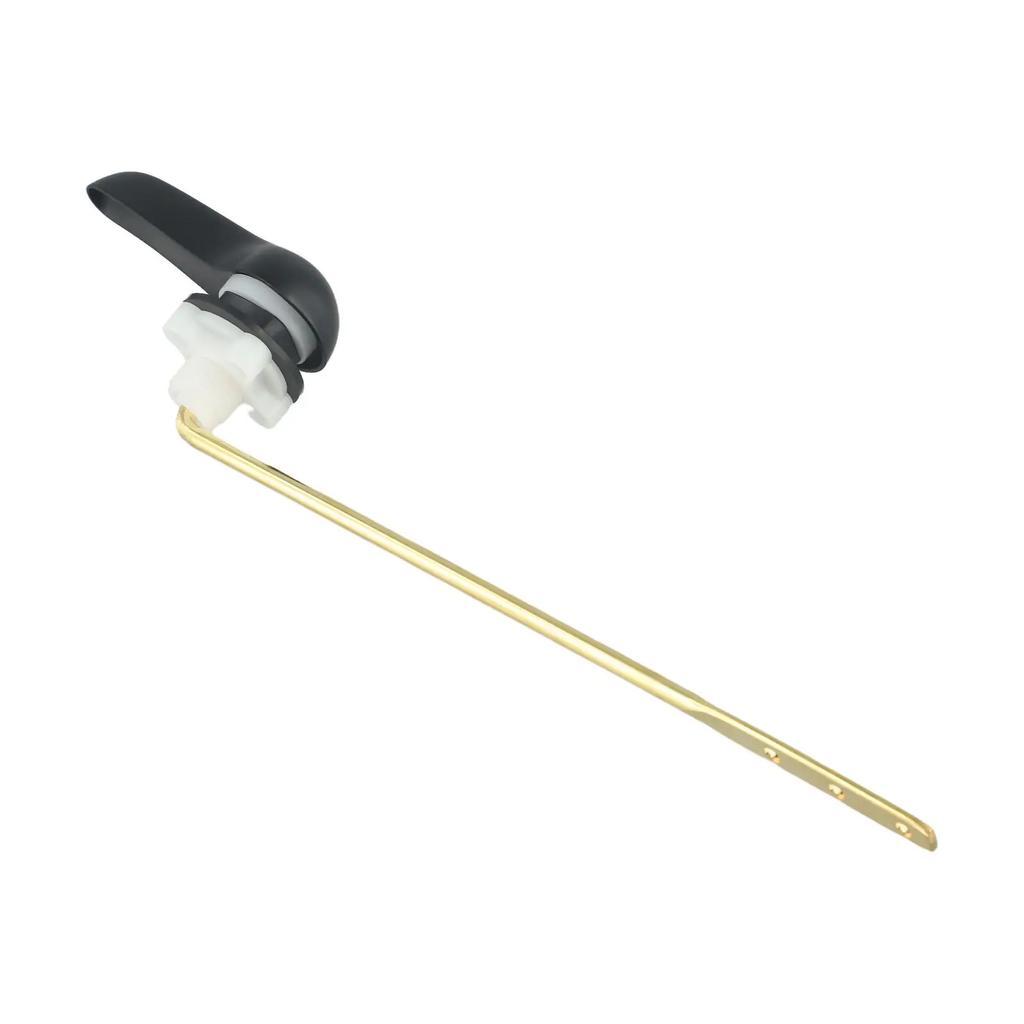 Toilet Flush Handle Drain Valve Handle Replacement Zinc Alloy Drain Valve Flush Handle Household Toilet Tank Accessories