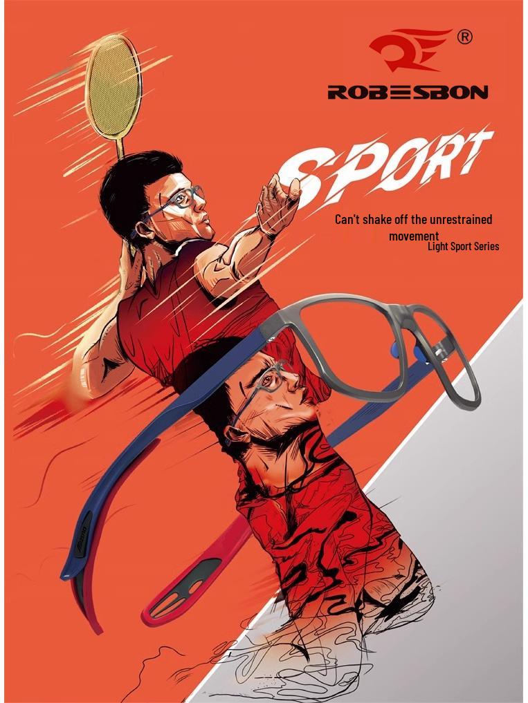 Ochelari sport cu dioptrii anti-aburire pentru bărbați - Ochelari rezistenți la explozie pentru fotbal și baschet.