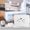 Wifi USB Power Wall Outlet Intelligent Socket Voice Control for Google Home Alexa US 90-125V