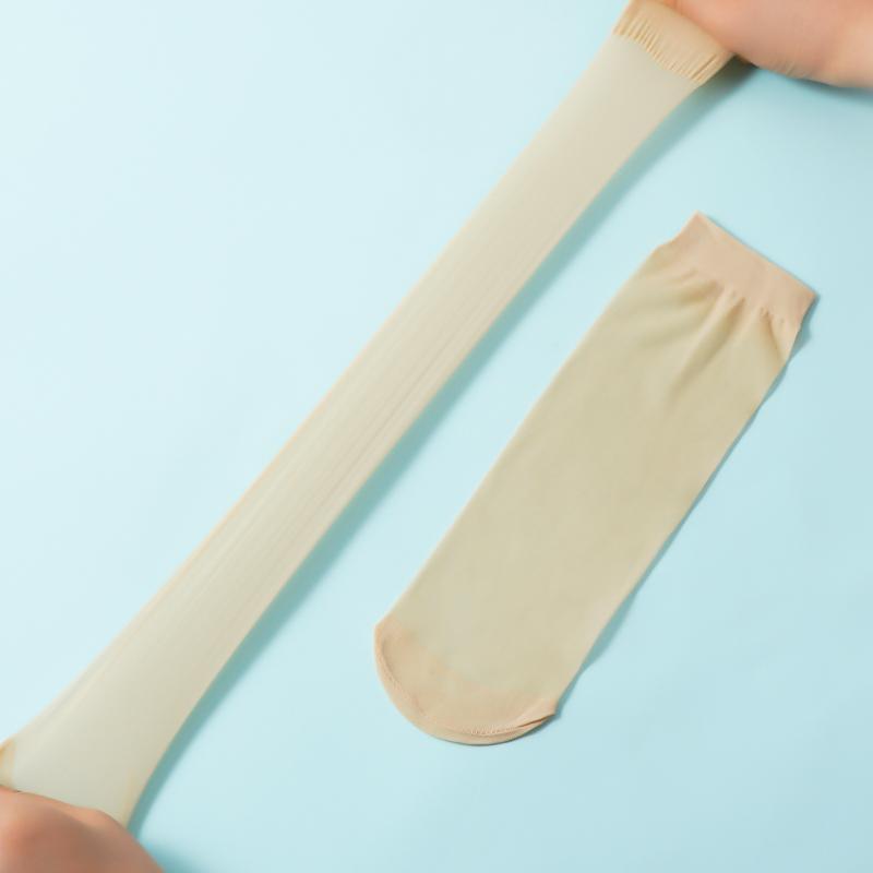 20 Pairs High Quality Women Velvet Socks Pack Female Summer Thin Silk Transparent Sexy Ankle Nylon Socks