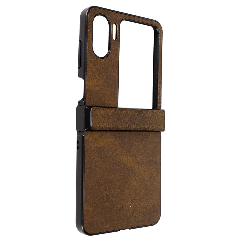 Case for Oppo Find N2 Flip Synthetic Leather Ultra Thin Shockproof Phone Protective Cover for Oppo Find N2 Flip