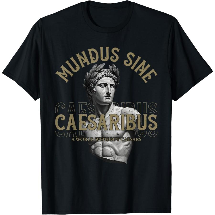 

Mundus Sine Caesaribus a World Without Caesars For Men Women T-Shirt XXXXXL чорний