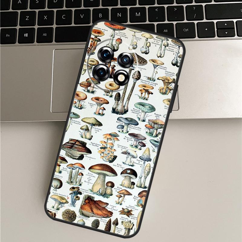 Mushroom Forest Case For OnePlus Nord 5 CE 3 4 Lite N20 N30 OnePlus 15 13 12 11 10 Pro 10T 13R 13T 15R Cover