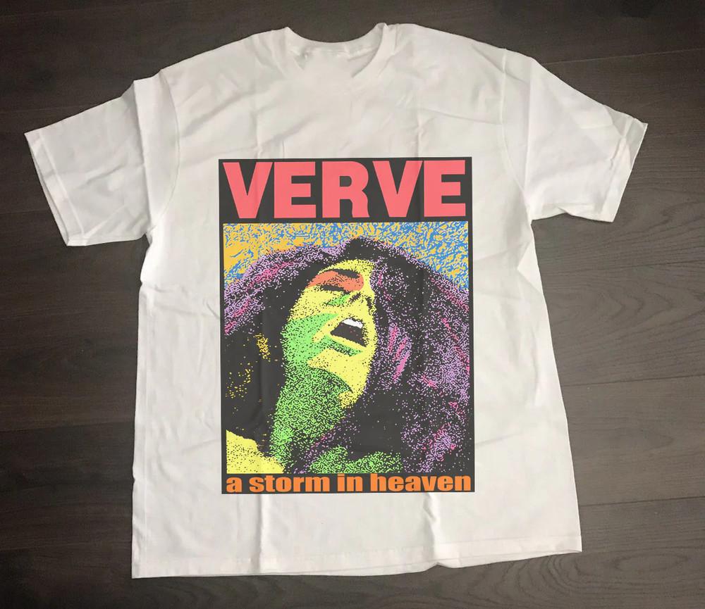 The Verve A Storm in Heaven Album Band Gift For Fan S to 5Xl Tshirt QT216 Unisex T-Shirt XXXXL