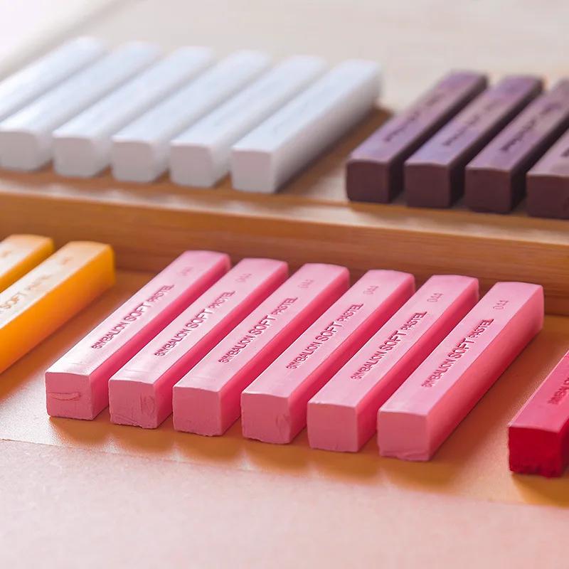 60- Sketch Chalk Brush 6 Packs of Soft Chalk Stick Environmental Protection Brightly Colored Professional Painting
