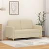 VidaXL 2-Seater Sofa Cream 120 Cm Fabric 359472