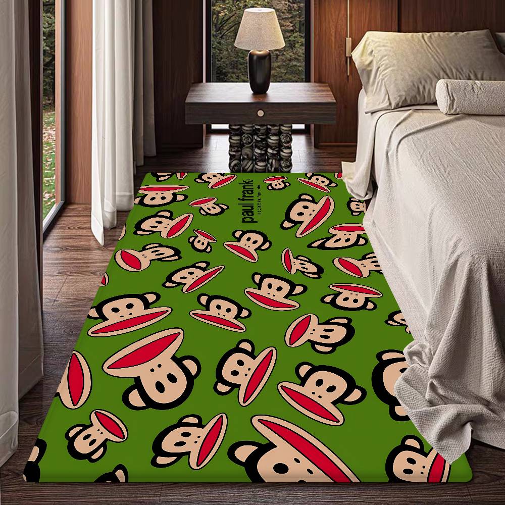 Fashion P-Paul Frank Door Mat Nordic Style Bedroom Living Room Doormat Home Balcony Anti-Slip Alfombra