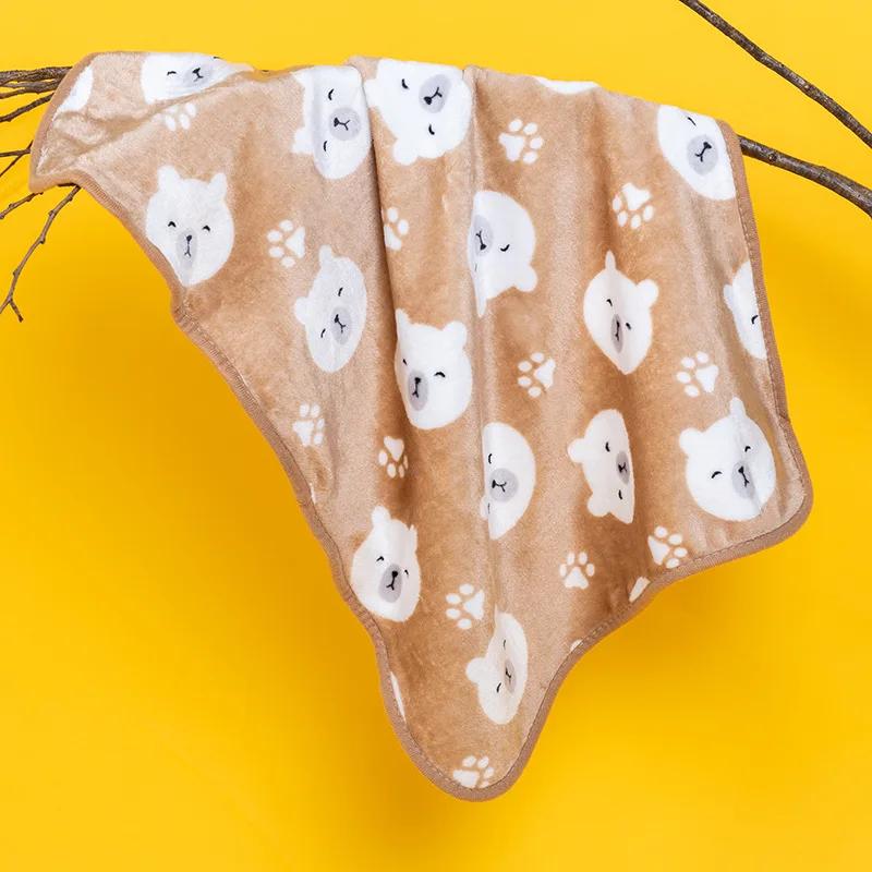 Cobertor macio e fofo para animais de estimação, cobertor quente para cães no inverno, lençol fofo para animais de estimação, almofada para cães e gatos, cobertor quente e confortável, suprimentos para animais de estimação