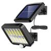 COB LED Solar Wall Light PIR Motion Sensor Floodlight Waterproof Outdoor Garden Lamp for Garden Décor Pathway Street Solar Lamp