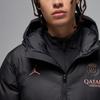 Jordan Paris Saint-Germain Strike Windrunner Storm-FIT Hooded Warm Waterproof Long Sleeve Parka Men Outerwear Black Rust-Pink FV3550-011