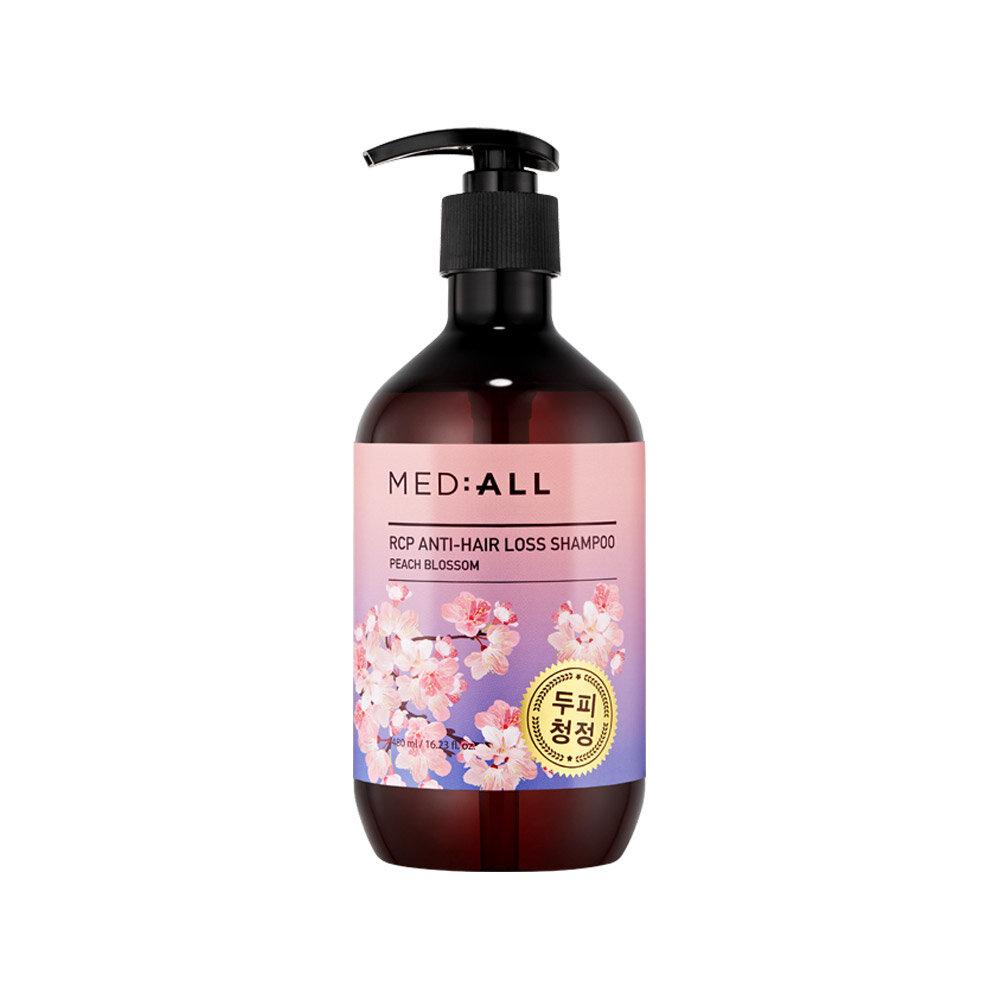MED:ALL Scalp Cleansing, Hair Loss Relief Shampoo Peach Blossom 480ml