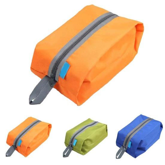 Portable Folding Waterproof Toiletries Storage Bag Oxford Cloth Shoes Organizer