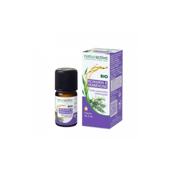Naturactive Huile Essentielle Bio Romarin À Verbénone 5ml