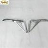 For Toyota C-HR CHR 2018- Chrome 2PCS Rear Fog Lamp Bumper Light Cover Trim
