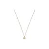 Logo Pearl Pendant Copper Necklace Women Necklace Gold CG162-GLD
