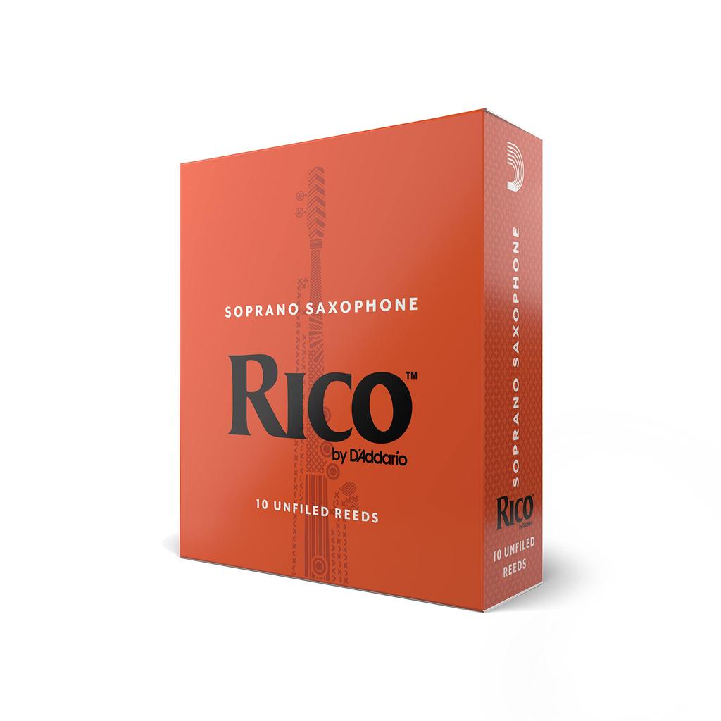 D'Addario WoodWinds RICO RIA1040 Reeds for Soprano Saxophone [Hardness: 4.0], Pack of 10