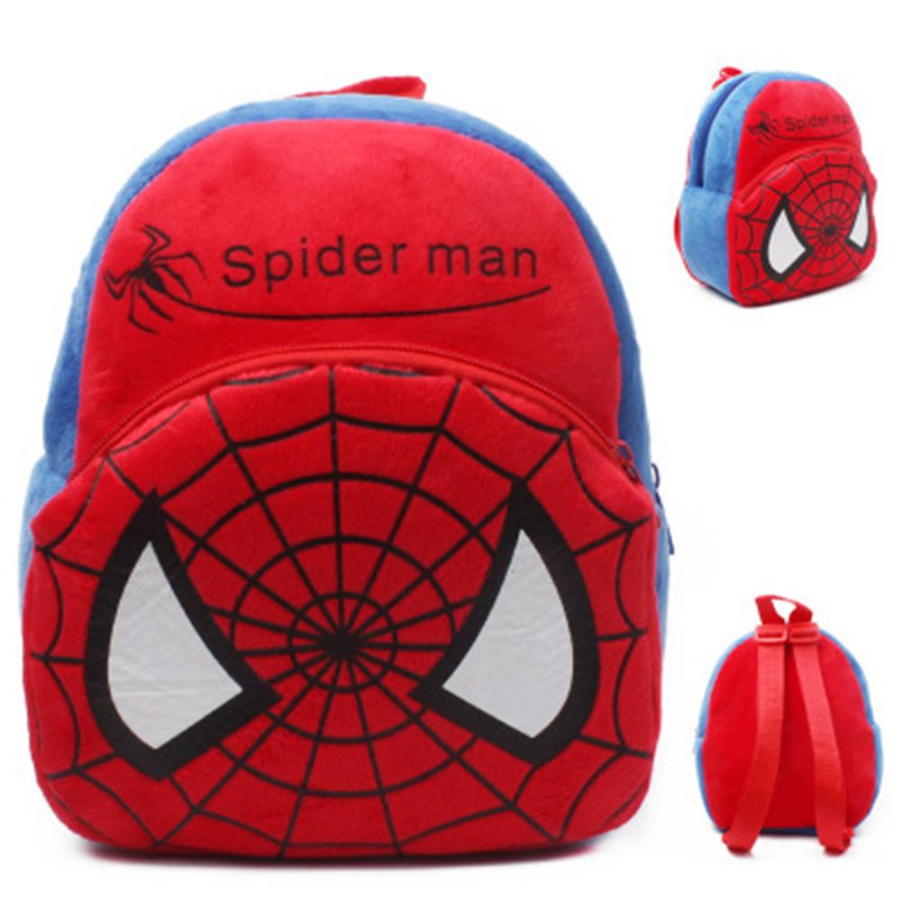 Kid School Bag Backpack Kindergarten Bag Toddler Cute Cartoon Plush Fabric Backpack For Girls Boys Travel School
