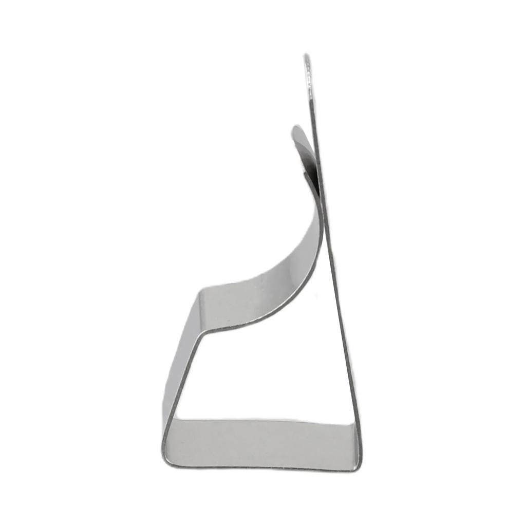 8pcs Stainless Steel Anti-Slip Tablecloth Clips Non-slip Tables Cover Securing Clamps Clip Camping Promenade Table Cover Clip