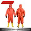 Costum ușor de protecție chimică de nivel II - design semi-închis dintr-o singură piesă, rezistent la praf/acid/alcali, anticoroziv îngroșat.