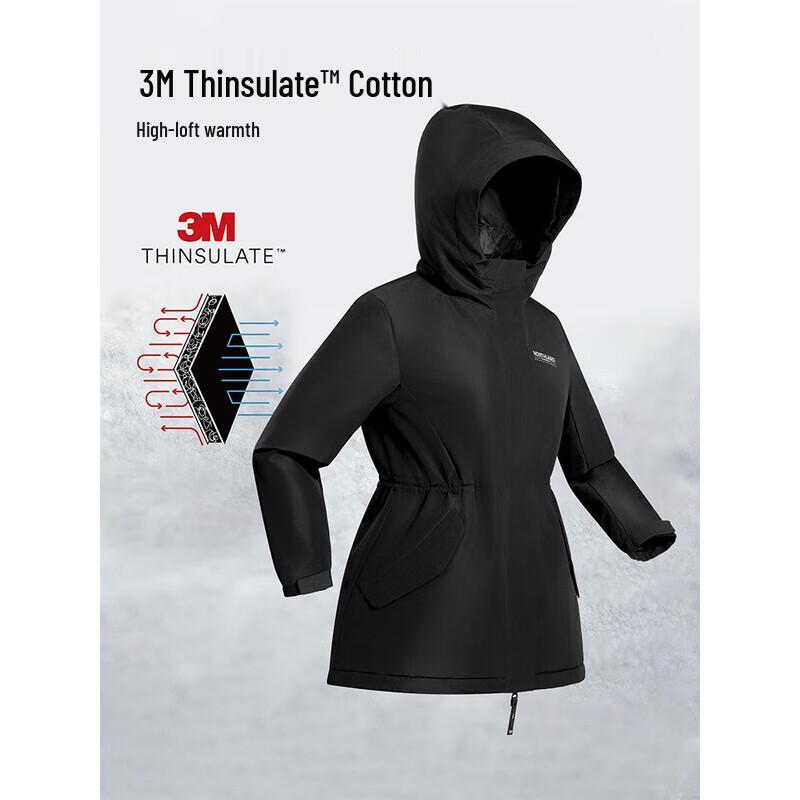 NORTHLAND Wangxi Women's 3-Proof Insulated Padded Jacket NPJFH2542E