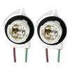 1Pc 3156 3157 3357 4157 LED Bulb Brake Turn Signal Light Lamp Socket Adapter Harness Wires Plug Connector For Wrangler (USA Car)