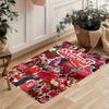 Arsenal Kitchen Mats Durable Bathroom Pads Comfortable Rugs Carpets For Kitchen Home Office Sink Laundry Room Bathroom Decor