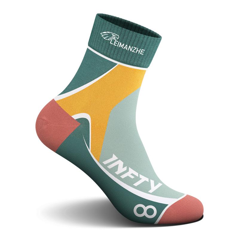 LONGFEI Designer Custom Logo High Quality Socks Manufacturer Men's Women Fashion Cotton Crew School Sport Socks
