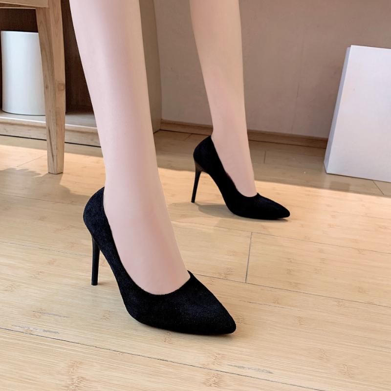 Fashion 2025 New Fashion High Heels  Plus Size Women Shoes  Thin Stiletto Banquet Wedding Shoes Sexy Pointed Toe Ladies Party Shoes