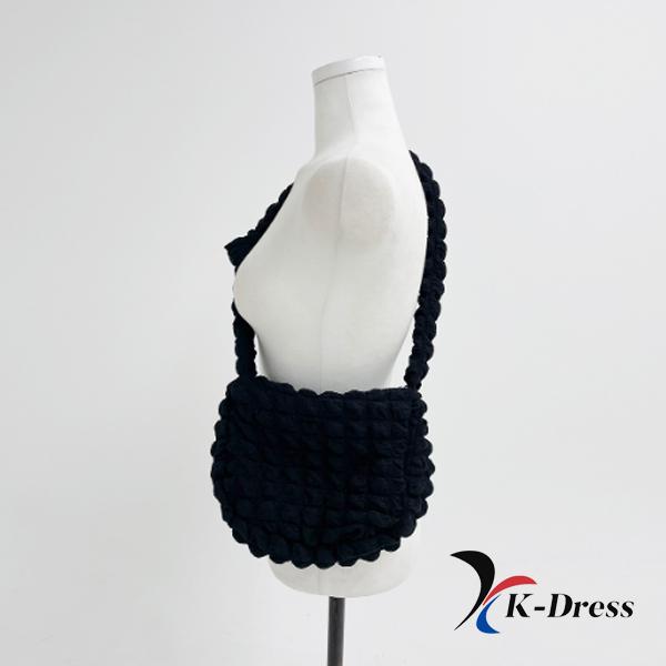 Cloud Bubble Pom-Pom Mini Crossbody Bag (5 Colors)