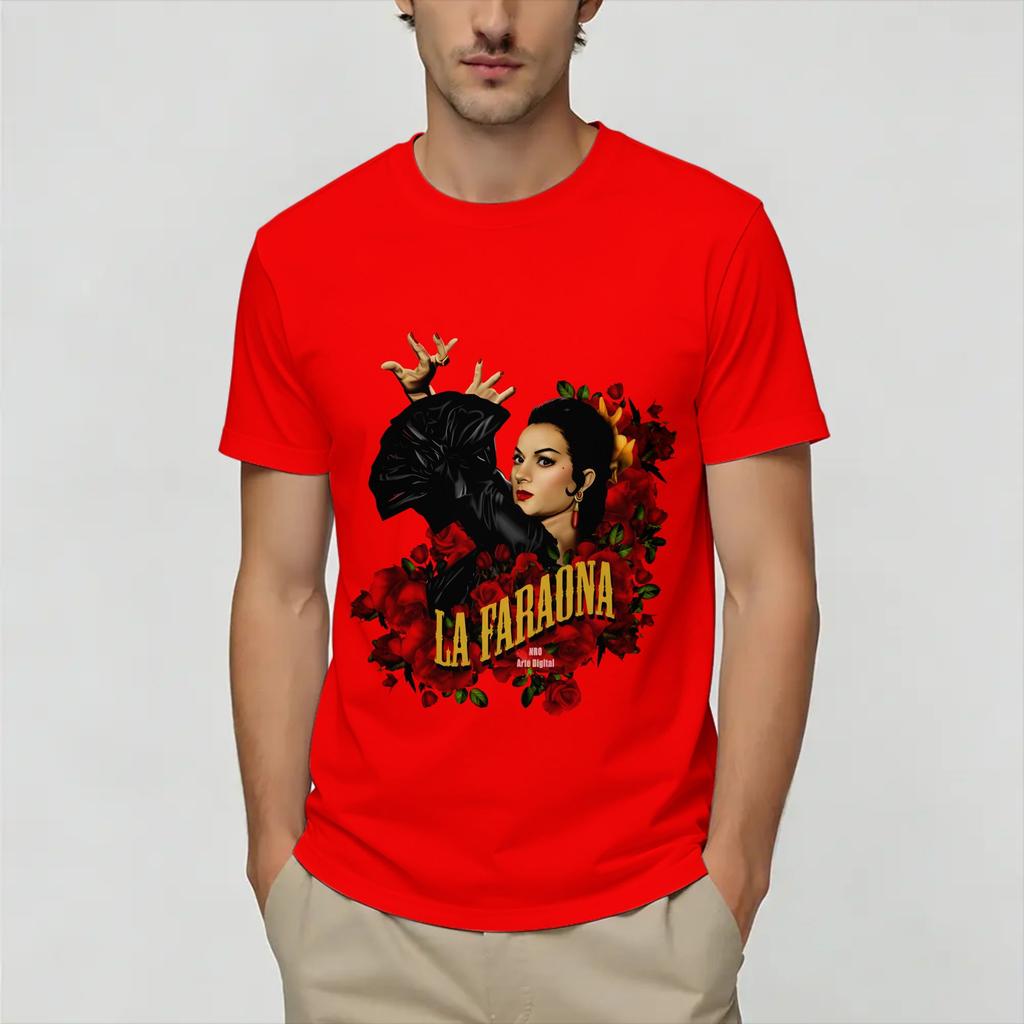 Lola Flores Tshirt Beach Trending Tshirts Male Cotton Oneck 4xl 5xl 6xl Tees Shortsleeve Classic Tshirt