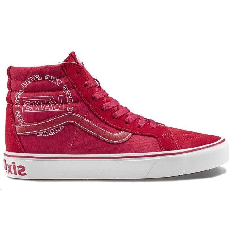 Vans SK8 Reissue Unisex High Top Skate Shoes Hot Pink VN0A3WMCTFK