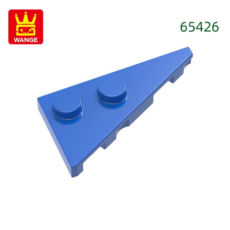 187 Stück/Los65426 2x4 Keilplatte Rechts SpitzBausteine Moc Hue Zubehör Kompatibel mit Stein DIY Ersatzteil Spielzeug