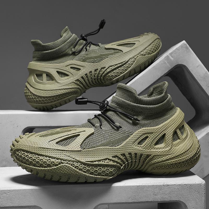 Neue Herren-Freizeit-Sportschuhe Neu Bequem Atmungsaktiv Mesh-gefüttert Sommer-Saison Herrenschuhe Vielseitige Trendige Board-Schuhe