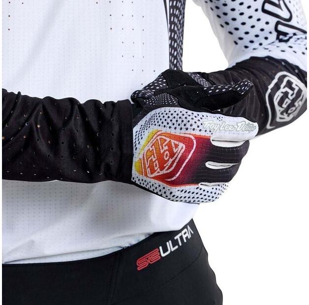 Велосипедные перчатки Troy Lee Designs Air (белые)