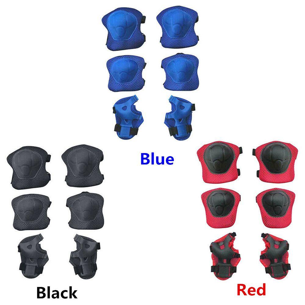 Comfort Skateboard Skating Thicken Kids Knee Pads Sports Protective Pads Wrist Elbow Protectors