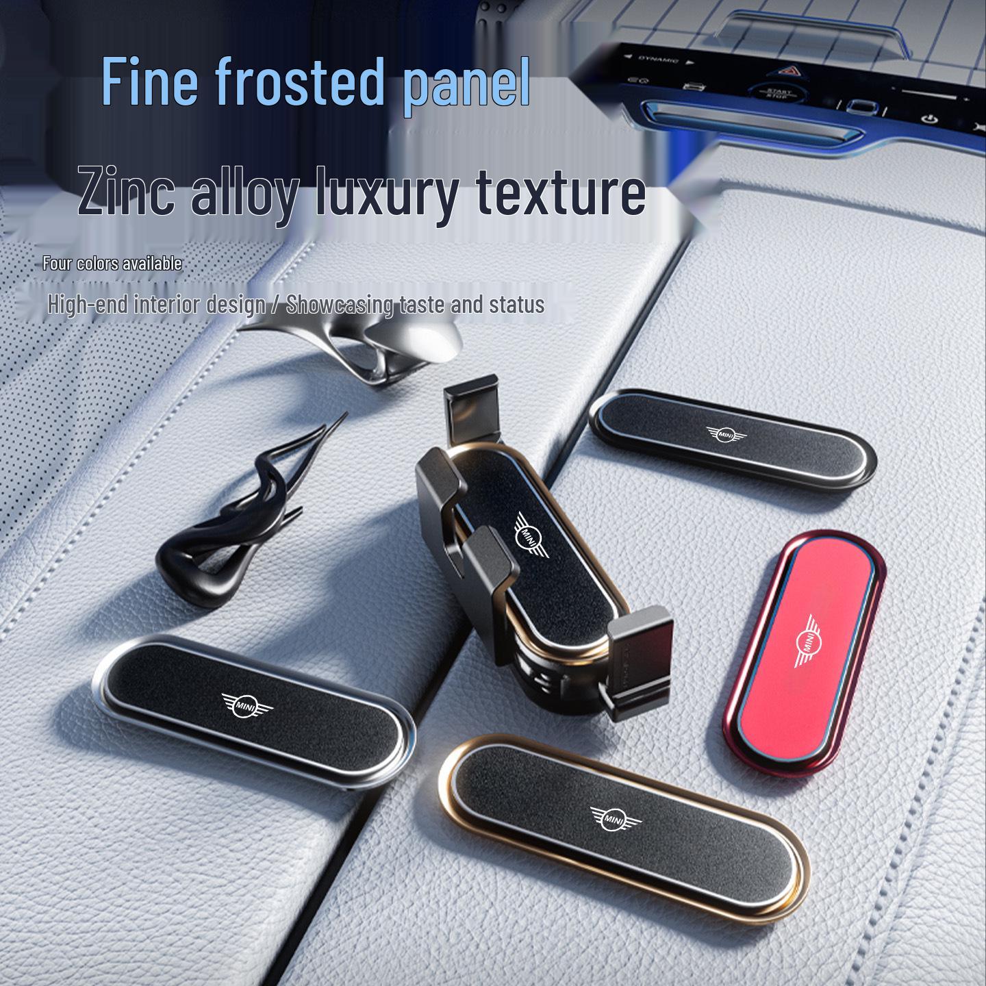 BMW Mini, F55 & Other Models Frosted Zinc Alloy Car Phone Holder