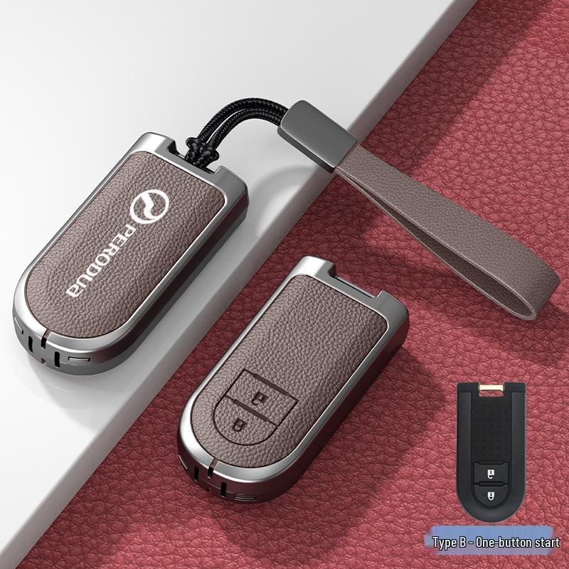 Universal Car Key Case: Fits PERODUA & Toyota Remotes, Key Shell Protection for Men & Women